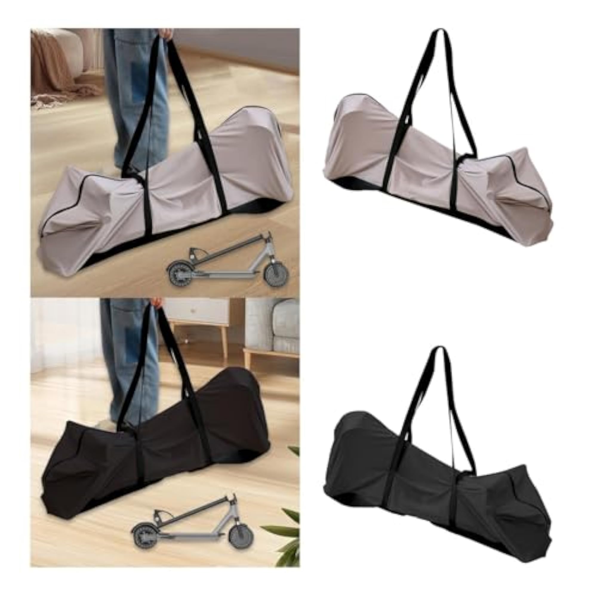 Scooter Carrying Bag with Fixed Straps