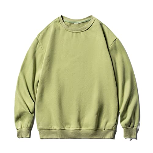 Sweat à capuche surdimensionné homme vert clair streetwear à capuche L