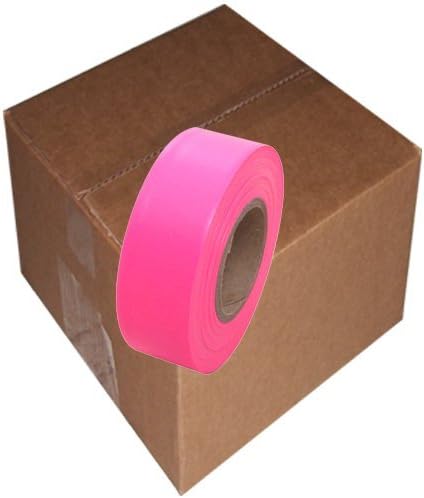 Flagging Tape 1-3/16" Non-Adhesive Plastic Ribbon