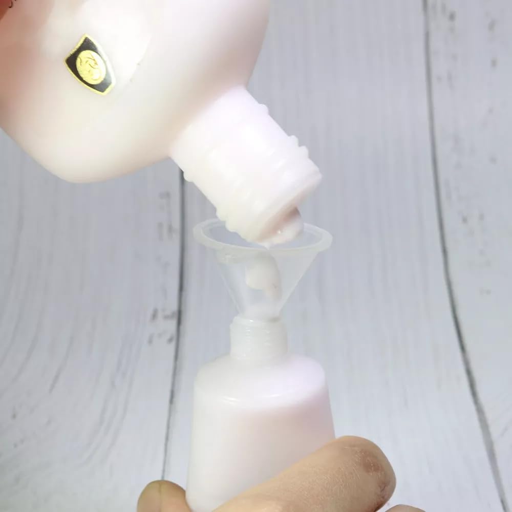 10 Pcs Clear Tubes Bottles Refillable Empty 5ML Portable Travel Tubes Empty Squeezable Containers for Sample Travel Essential Shampoo