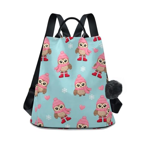 Sac à dos d'hiver pour voyage et shopping quotidien avec motif imprimé complet