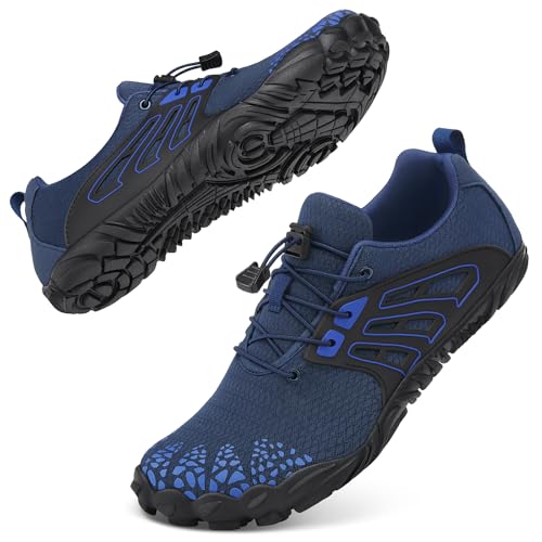 Image of ATHMILE Water Shoes for Women Men River Aqua Shoes Barefoot Sport Quick-Dry Adult Swim Shoes for Beach Lake Pool Hiking Surfing Kayaking Camping Size | Quick Dry Non-Slip Wide Toe Box Shoes for River Kayak Fishing Lake Cruise Vacation Outdoor Water Activities