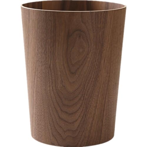 Poubelle épaisse en bois vintage de qualité supérieure pour intérieur chic - 2