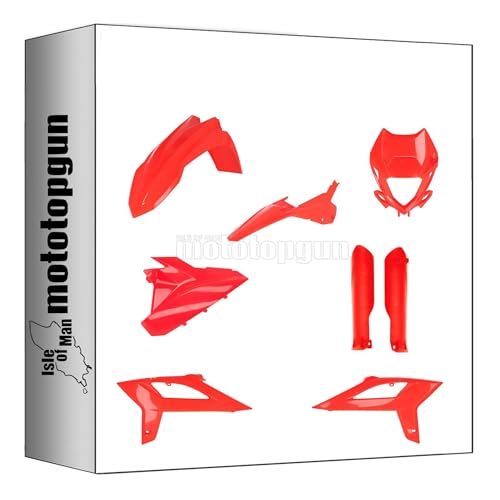 Kit plástico completo Acerbis rojo para Beta RR 250 2T Racing 2020 a 2022