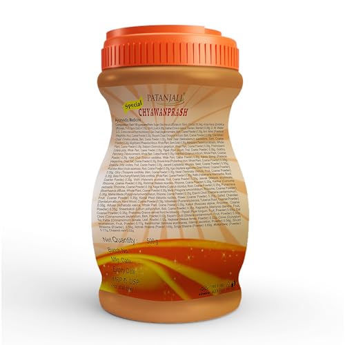 Patanjali Special Chyawanprash 500gm Immunity Booster & Ayurvedic Chyavanaprasam For Men, Women & Kids