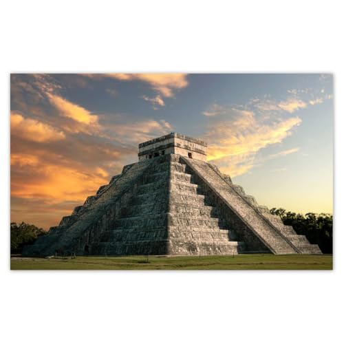 Papier peint Chichen Itza Mexique grand format pour salon - 2