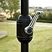 Sunnyglade 7.5' Patio Umbrella Outdoor Table Market Umbrella with Push Button Tilt/Crank, 6 Ribs (Beige)