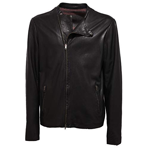 Veste S.W.O.R.D. 4849J Gold Limited Edition le blouson vintage en cuir noir pour homme