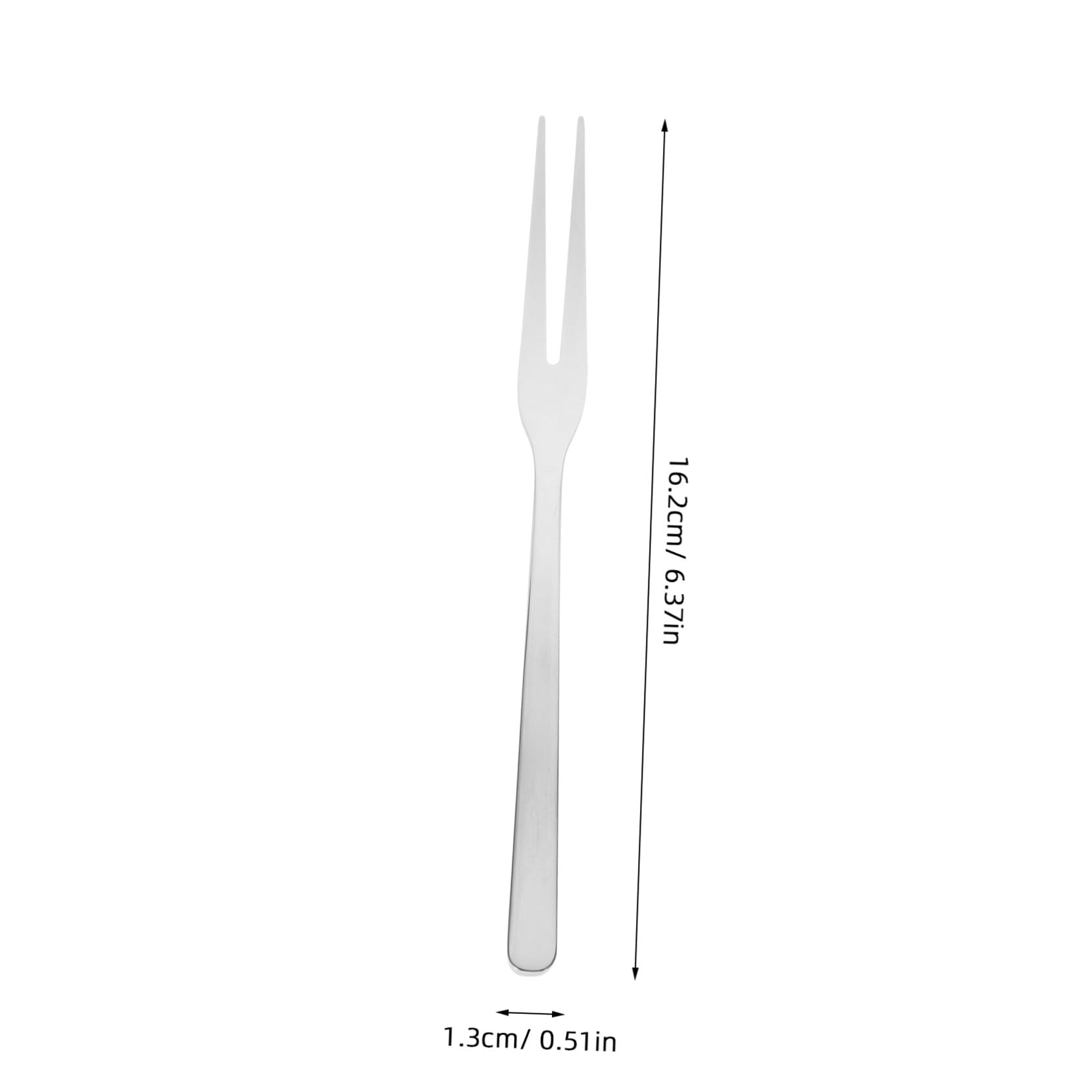 8 pezzi Forchette da Dessert in Acciaio Inox Piccole Forchettine per Insalata Frutta e Antipasti Resistenti e Riutilizzabili Elegante per Tavola e Feste