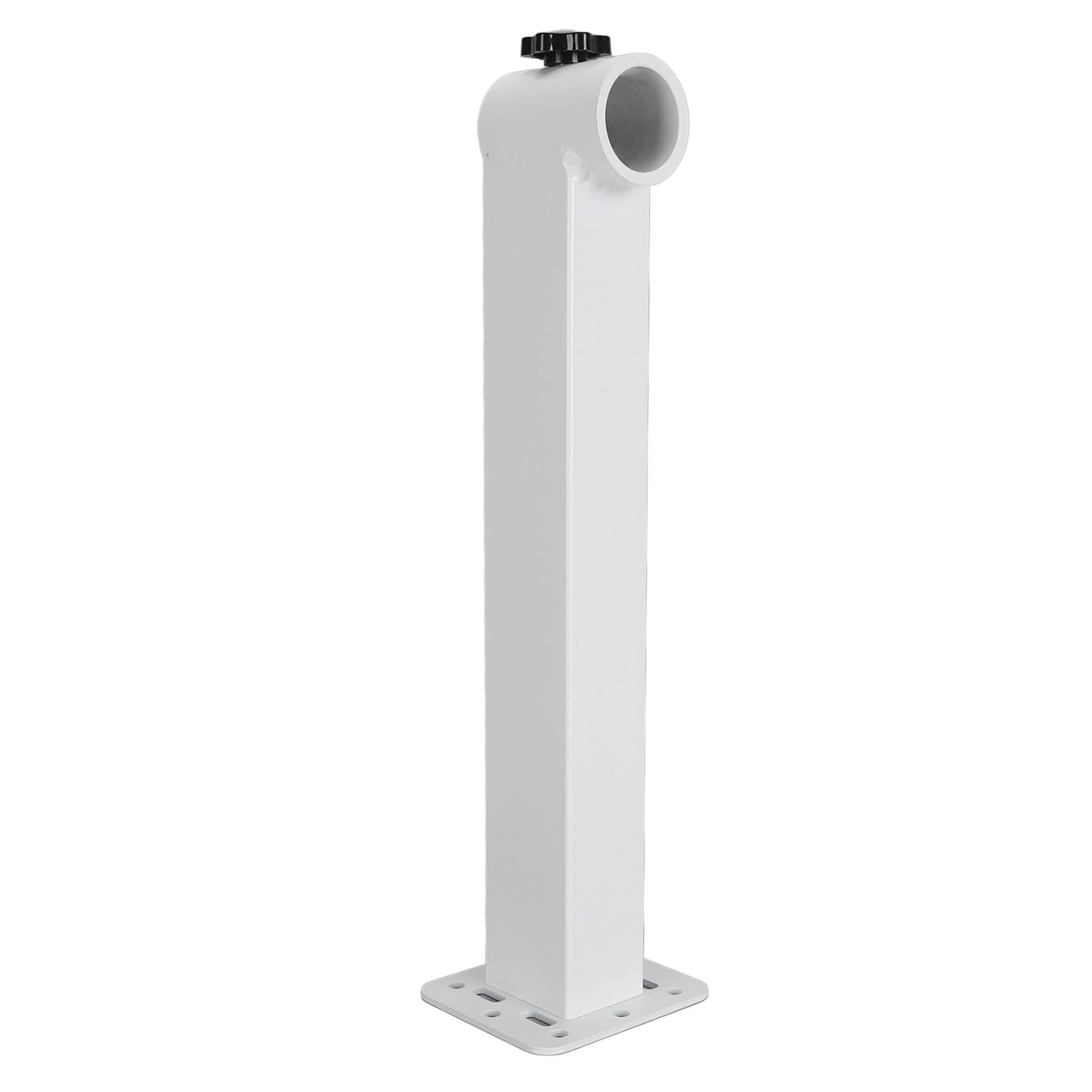 SENECESLI Supporto da Soffitto in Acciaio Inossidabile Bianco per - Kit di Montaggio su Palo Satellitare Antivento per Internet, Compatibile con V2