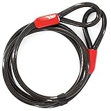  ✯✯ NO RAYA LA PINTURA ✯✯  El cable antirrobo está revestido en material plástico lo que protege la pintura de rayones indeseados