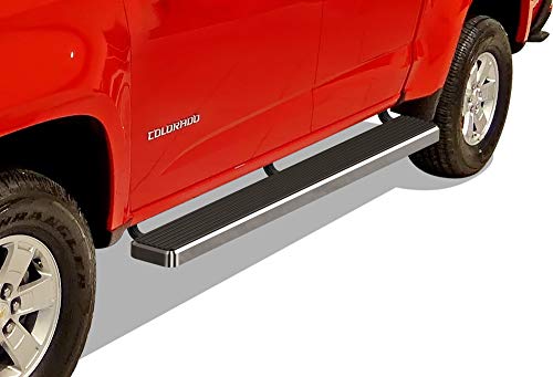 Estribos laterales acero inoxidable 6 in para Chevy Colorado