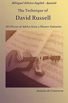 Paperback The Technique of David Russell (Bilingual Edition): 165 Pieces of Advice from a Master Guitarist Book