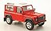 Produktbild Land Rover Defender 90, rot/weiss, Modellauto, Fertigmodell, Cararama 1:43