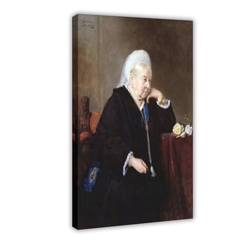 Impression sur toile Reine Victoria affiche d'art finition premium