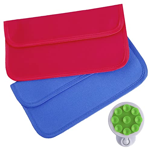 Funda Faraday para Móvil 2 Ud+Soporte para Móvil. Jaula Anti radiación/localizalizador. Estuche...