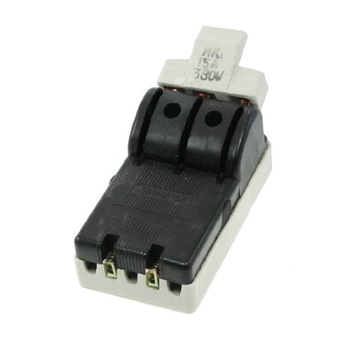 Aexit 380VAC 15A Control electrical Three Pole Single Throw Circuit Control Knife Disconnect Switch