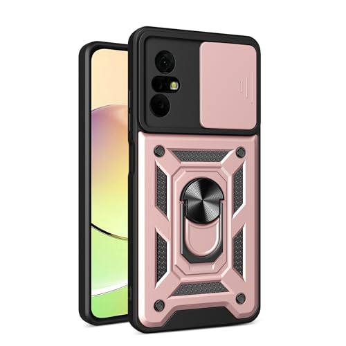 Coque pour TCL 40 XL antichoc étui rigide double couche rose