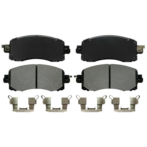 ACDelco Silver 14D2045CH (19384362) Ceramic Front Disc Brake Pad Set