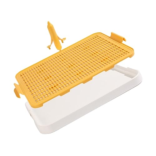 POPETPOP Large Pee Pads for Dogs Potty Pad Holder Training Dog Toilet Easy Clean Puppy Accessory
