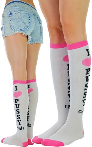 Image of ToBeInStyle Women's Acrylic Knee High Print Socks