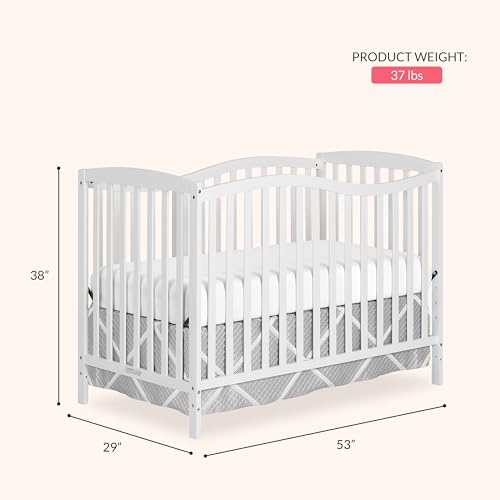 Image of Dream On Me Chelsea 5-in-1 Convertible Full Size Baby Crib, GREENGUARD Gold