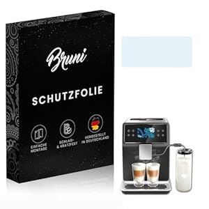Bruni Schutzfolie kompatibel mit WMF Perfection 880L Folie, glasklare Displayschutzfolie (2X)