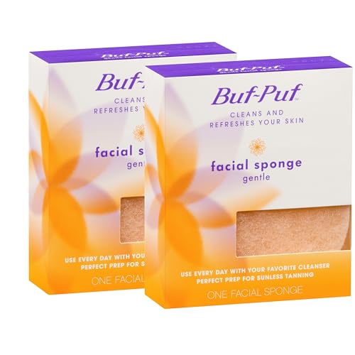 Buf-Puf Gentle Facial Sponge 2 Count