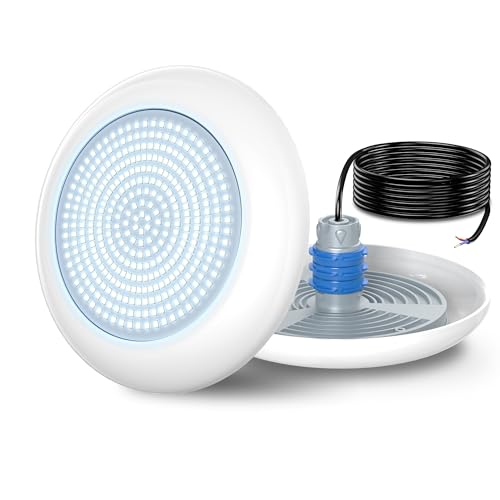 OSREE Projecteur Piscine Vissable avec Filetage 1,5