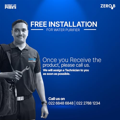 Image of Zero B New Kitchenmate UV Under the Sink Water Purifier | Under Counter Instant Purification | 4 Stage | 1 LPM Flow Rate | Sleek and Compact Design | Ideal for Modular Home Kitchens & Offices