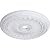 Ekena Millwork CM35VI Viceroy Ceiling Medallion, 35 1/8"OD x 4 7/8"ID x 2 1/2"P, Factory Primed