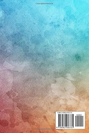 Notebook: Lined Notebook Journal - Orange Blue Watercolor - 120 Pages - (6” x 9”)