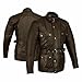 Price comparison product image Bikers Gear Australia Trailmaster Classic Vintage Style Motorcycle Waxed Age Treated Leather Jacket Large Brown - L