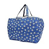 [シフレ] 買い物かごに簡単設置！環境、時間、体力にやさしい究極のエコを追求 レジカゴ対応折り畳み保冷・保温バッグ ミッフィー ディズニー スヌーピー フラワーブルー