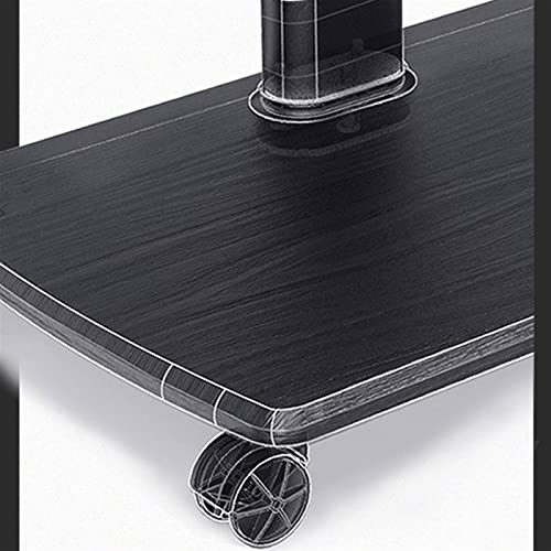 Soporte universal móvil para TV de piso ajustable en altura miniatura 4