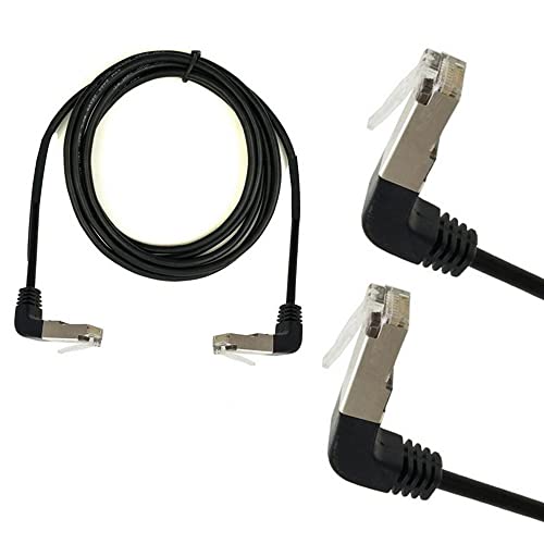 AKNPMHT LANP[u C[TlbgP[u lbg[N Cat6 pb`P[u RJ45 90xI X RJ45 90xIX ˂ RlN^[ lbg[NP[u (5M)