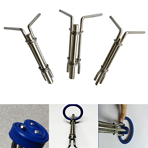 Visvic 3 Pcs/Set Hydraulic Seal Installation Tool, Hydraulic Cylinder Seal Kit Piston Rod Seal Up U-Cup Universal Specialty Tools For Mechanics J05321 (S/M/L) #TOP1