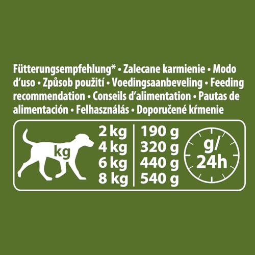 animonda Vom Feinsten Mini Senior Hundefutter nass mit Huhn + Wild und Oregano (32 x 100 g), getreidefreies Senior Nassfutter ohne Zucker und Soja für kleine Hunderassen