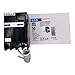 EATON CORPORATION GFTCB230 Cutler Hammer Ground Fault Circuit Breaker, 30 A, 120/240 Vac, 10 Kaic, 14-4 Awg, 2 Poles