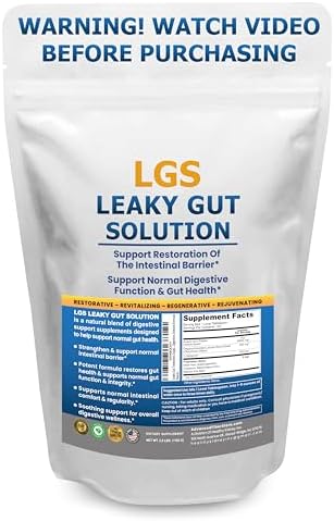 Amazon.com: Leaky Gut Repair w/L Glutamine & Prebiotics- Gut Restore