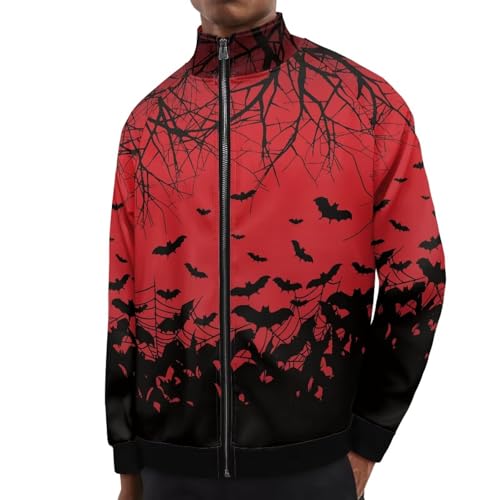 Image of Men's Lightweight Jackets Casual Full Zip Fleece Jacket Men Coats Fashion Long Sleeve Sweatshirt
