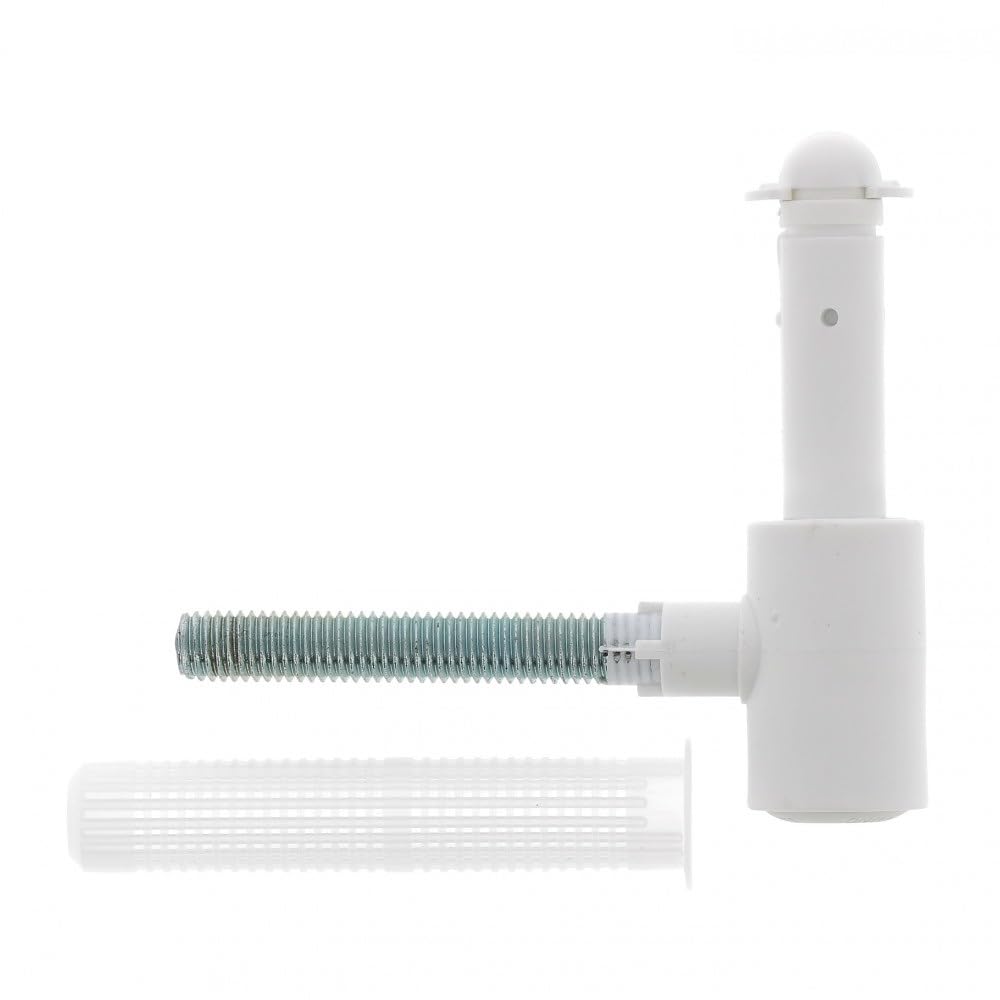 Gond de volet battant anti claquement cyclingcolors en plastique blanc et inox