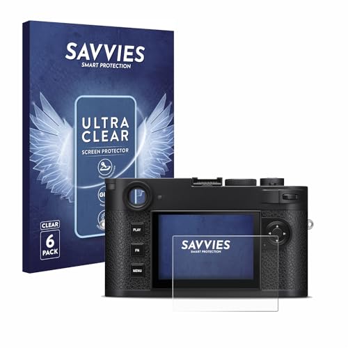 savvies Screen Protector for Leica M11-P Protection Film Clear 6-Pack