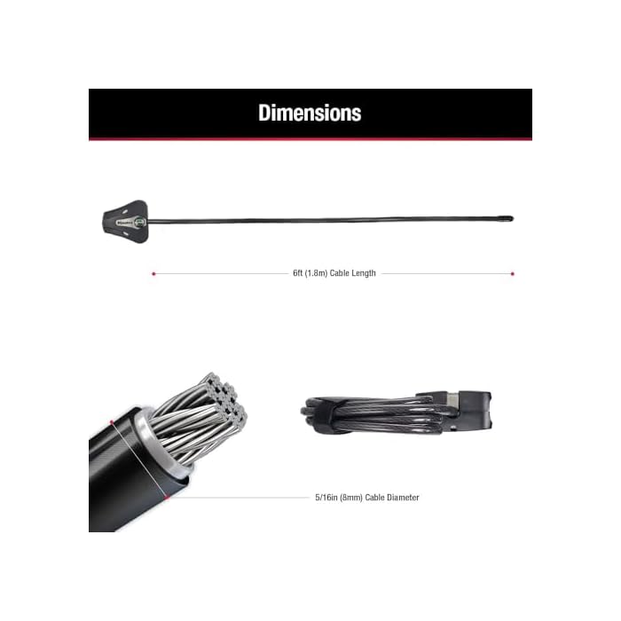 Master Lock 8418D Python Adjustable Locking Cable - Image 7