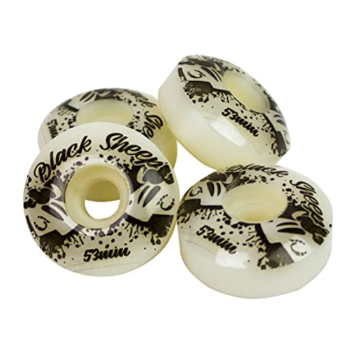 Rodinha Iniciante Skate Roda Black Sheep 53mm Pu 97A