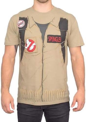 Officially Licensed Ghostbusters Halloween Costume Adult T-Shirt ...