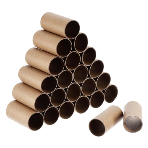 Tubes en carton pour l'artisanat en famille avec 100 rouleaux vides