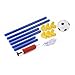 Produktbild Plegado Mini Fútbol Fútbol Goal Post Net Set con bomba Niños Deportes Juegos al aire libre de interior Juguete Niño Regalo de cumpleaños Plástico