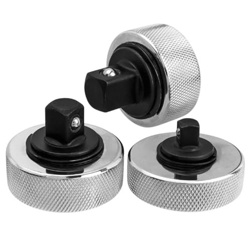 VOBOR Fingerratsche, 3-teilige Mini Hand Umschaltknarren Satz, Umschaltbarer Links oder Rechtslauf, Betätigungswerkzeug für enge Räume, 1/4 3/8 1/2 Zoll