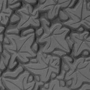 Cool Tools - Flexible Texture Tile - Woodcut Leaves - 4" X 2"
